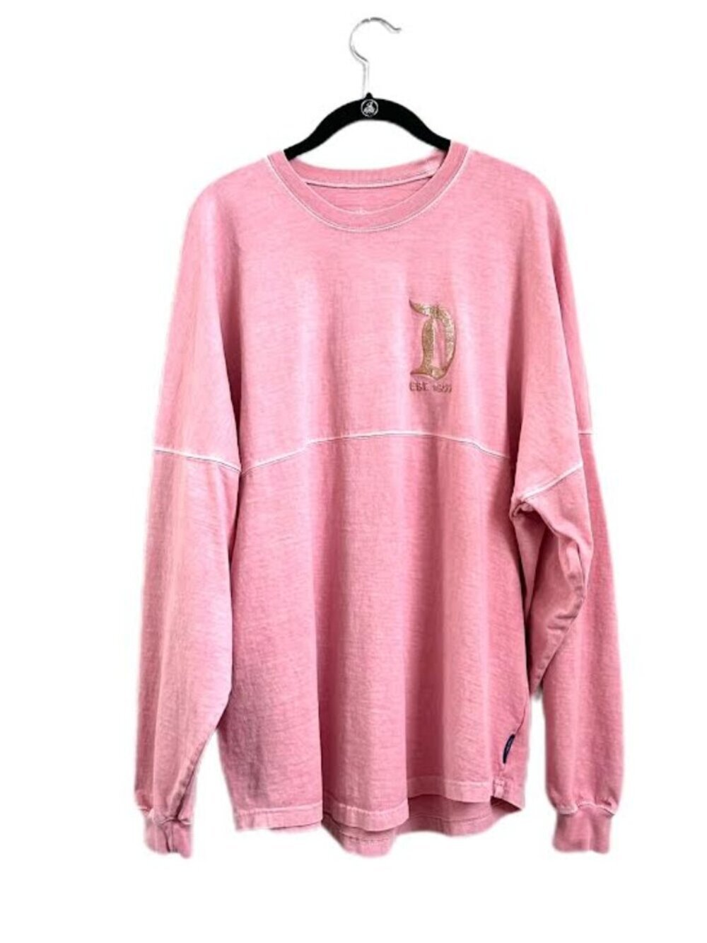Disneyland Resort Spirit Jersey Pink Gold Glittery Lettering - Picture 2 of 14